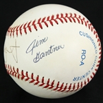 1995-99 Robin Yount Paul Molitor Jim Gantner Milwaukee Brewers Signed OAL Budig Baseball (JSA)