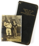 1905 Honus Wagner Pittsburgh Pirates Personal 3”x6” Diary & Date Book (MEARS LOA/JSA) Entirely Written In His Hand