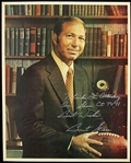 1970s Bart Starr Green Bay Packers Head Coach Signed 8x10 Color Photo (JSA)