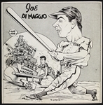 1940s Joe DiMaggio New York Yankees 6”x6” “The Sporting News” Collection File Photo