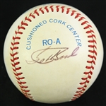 1985-89 Bobby Bonds San Francisco Giants Signed OAL Brown Baseball (JSA)