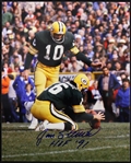 1980-1983 Jan Stenerud Green Bay Packers Signed 8x10 Color Photo (JSA)