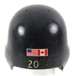 1990's Mark Lemke Atlanta Braves Game Worn Batting Helmet (MEARS LOA)