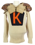 1920s Football Sweater Uniform and Leather Shoulder Pads