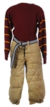 1920s Football Uniform & Quilted Pants Complete Uniform