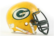 1984-87 Charles Martin Green Bay Packers Signed Game Worn Helmet (MEARS LOA/JSA)