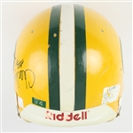1984-87 Charles Martin Green Bay Packers Signed Game Worn Helmet (MEARS LOA/JSA)