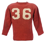 1940s-50s Game Worn Football Jersey & Pants (MEARS LOA)