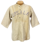 1910s-20s Upsala #8 Game Worn Spalding Baseball Jersey (MEARS LOA)