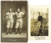 1890's-1920's Football Basketball Original Photography Collection - Lot of 17