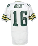 1987-88 Randy Wright Green Bay Packers Road Jersey (MEARS LOA)