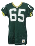 1991 Ron Hallstrom Green Bay Packers Home Jersey (MEARS LOA)