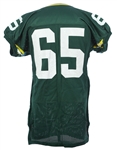 1991 Ron Hallstrom Green Bay Packers Home Jersey (MEARS LOA)
