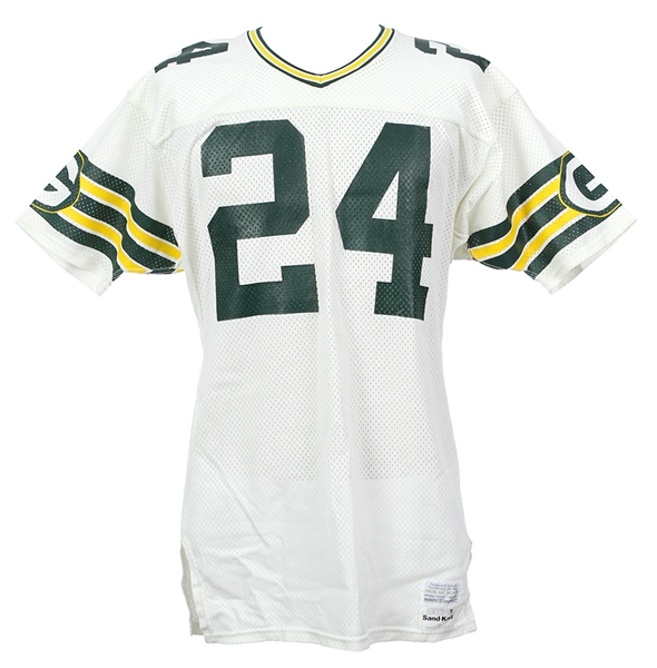 1985-86 Mossy Cade Green Bay Packers Road Jersey (MEARS LOA)