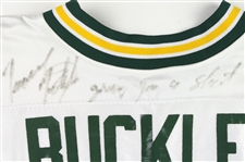 1992 Terrell Buckley Green Bay Packers Signed Road Jersey (MEARS LOA/JSA)