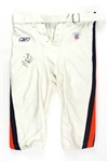 1997-2003 Chicago Bears Game Worn Uniform Pants Signed by Bobby Wade (MEARS LOA/JSA)