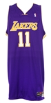 2003-04 Karl Malone Los Angeles Lakers Road Jersey (MEARS LOA)
