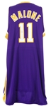 2003-04 Karl Malone Los Angeles Lakers Road Jersey (MEARS LOA)