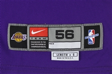 2003-04 Karl Malone Los Angeles Lakers Road Jersey (MEARS LOA)