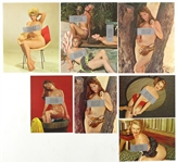 1970s Playboy Photo & Calendar Sample Collection - Lot of 16