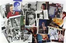 1960s-90s Hollywood Signed Photo Collection - Lot of 25 w/ Barry Williams, Mr. Rogers, Dick Clark & More (JSA)