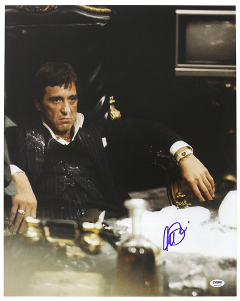 2000s Al Pacino Scarface Signed 16" x 20" Photo (PSA/DNA)