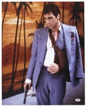 2000s Al Pacino Scarface Signed 16" x 20" Photo (PSA/DNA)