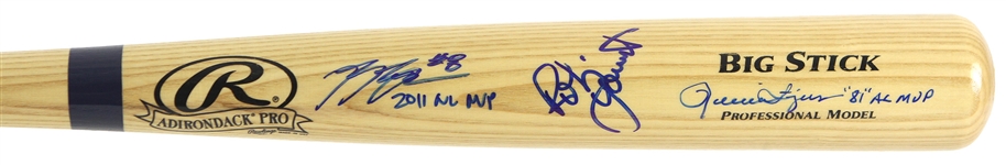 1990's-2000's Signed & Commemorative Bat Collection - Lot of 9 w/ 6 Signed Including Duke Snider, Don Drysdale, Robin Yount, Paul Molitor, Chipper Jones & More (JSA)