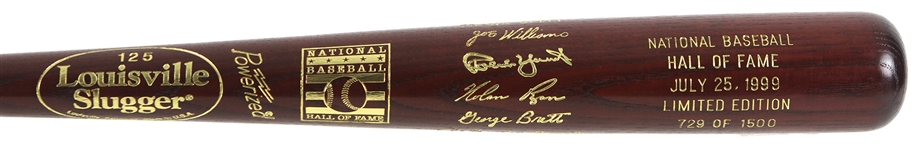 1990's-2000's Signed & Commemorative Bat Collection - Lot of 9 w/ 6 Signed Including Duke Snider, Don Drysdale, Robin Yount, Paul Molitor, Chipper Jones & More (JSA)