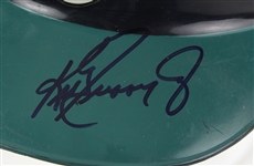 1995 Ken Griffey Jr. Seattle Mariners Signed Game Worn Batting Helmet (MEARS LOA/*JSA*)