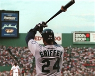1995 Ken Griffey Jr. Seattle Mariners Signed Game Worn Batting Helmet (MEARS LOA/*JSA*)