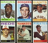 1964 Topps Baseball Trading Cards Complete Set (587/587)