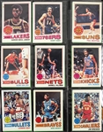 1977-78 Topps Basketball Trading Cards Complete Set (132/132)