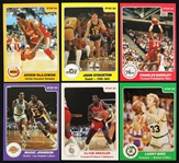 1984-85 Star Basketball Trading Cards - Lot of 509 w/ Michael Jordan Rookie, 1984-85 Complete Set, Court Kings Oversize Subset, All Star Game & Slam Dunk Contest Subsets & More 