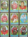 1967 Topps Football Trading Cards Complete Set (132/132)