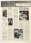 1954 Tarzan Escapes Johnny Weissmuller 12" x 17" MGM Press Book