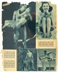 1938 Tarzan's Revenge Glenn Morris Eleanor Holm 10 x 14 Page