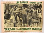 1949 Tarzan's Magic Fountain Lex Barker 19 x 26 Italian Language Movie Poster Collection - Lot of 8