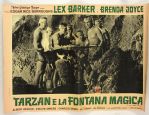 1949 Tarzan's Magic Fountain Lex Barker 19 x 26 Italian Language Movie Poster Collection - Lot of 8