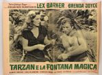 1949 Tarzan's Magic Fountain Lex Barker 19 x 26 Italian Language Movie Poster Collection - Lot of 8