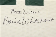 1977-79 David Whitehurst Green Bay Packers Game Worn Road Jersey (MEARS LOA/JSA)