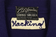 1962-63 Hacking Notre Dame Letter Sweater (MEARS LOA)