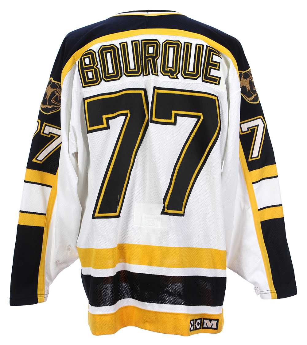 1997-98 Ray Bourque Game Worn Jersey Signed by Boston Bruins, Lot #82027