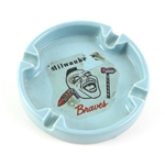 1953-65 Milwaukee Braves Decal Ceramic Ashtray