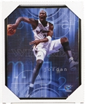 2000's Michael Jordan Washington Wizards Three Stooges Green Bay Packers Framed/Shrinkwrapped Display Collection - Lot of 3