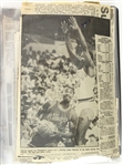 1984-85 Michael Jordan Chicago Bulls Rookie Season Newspaper Clippings