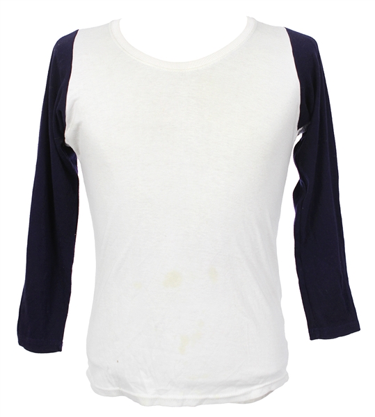 1980s Minnie Minoso Chicago White Sox Post Career Undershirt (MEARS LOA) Minoso Collection