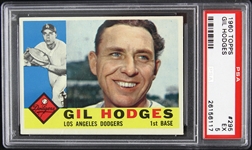 1960 Gil Hodges Los Angeles Dodgers #295 Card (PSA 5)