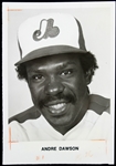 1970s Andre Dawson Montreal Expos 5”x7” B&W Photo