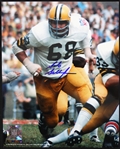 1969 Gale Gillingham Green Bay Packers Signed 8x10 Color Photo (JSA)